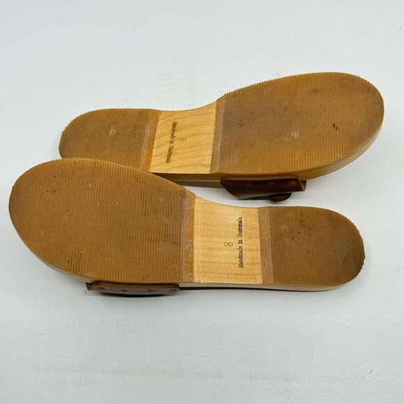 CHRISTY DAWN Ventura Wood Clog in Cognac Leather - Picture 6 of 8